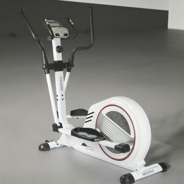 Эллиптический тренажер Белый / Тихий, надежный и эффективный